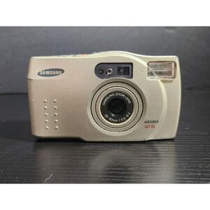 Samsung Maxima Zoom 60XL 35mm Point & Shoot Film‎ Camera  Works SEE NOTE